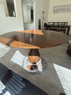 Wooden round kitchen 