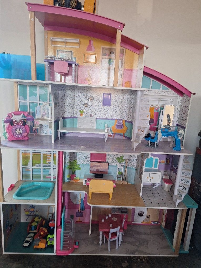 Casita De Juego Para Muñecas