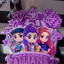 K-pop Demon Hunters Cake Topper