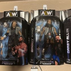 AEW FIGURE LOT FOR $100