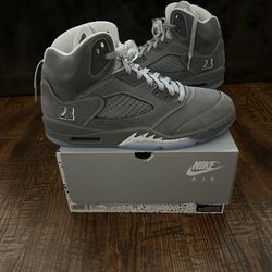 Jordan 5 Wolf Grey - size 11.5 M