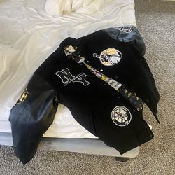 Black Yankees Bomber Jacket