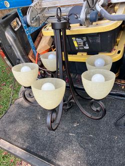 Five Light Chandelier