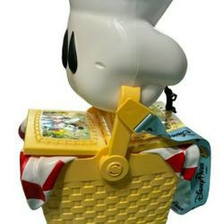 Disney Parks Mickey and Minnie's Perfect Picnic Basket Popcorn Bucket new
