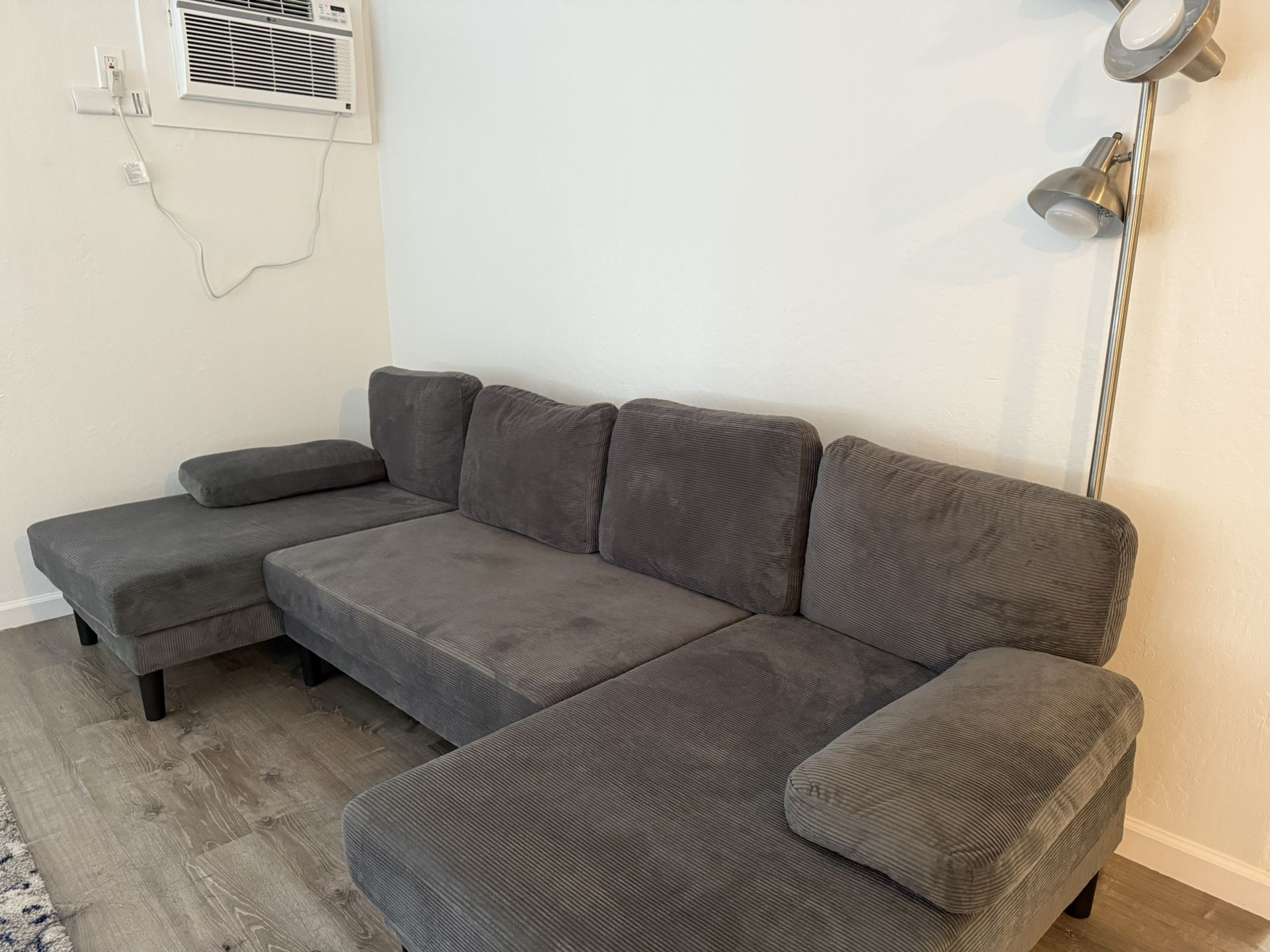 Gray Sectional Couch