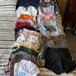 Junior Girl Shirts And Shorts