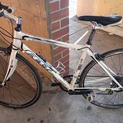 Carbon Fiber Felt Road Bike White N Black