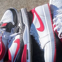 2 Pair Of Jordans $130