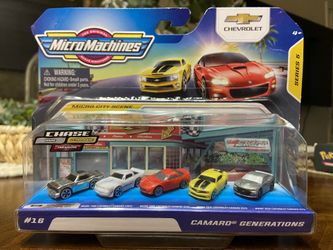 Micro Machines Series 5 Camaro Generations #16 Chase Ultra Rare
