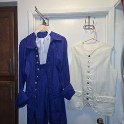 Custom made Men's colonial costume, sz Small. 