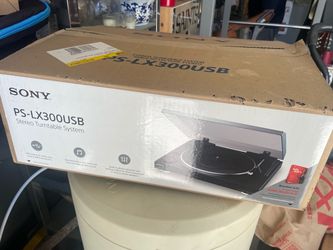 Sony PS-LX300USB Stereo Turntable System