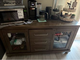 Buffet table