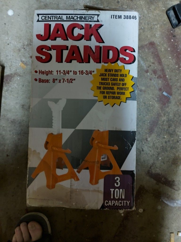 3 Ton Jack Stands Brand New
