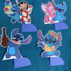 Stitch Birthday Party Honeycombs 9 pcs