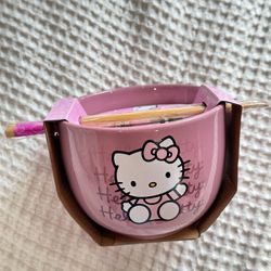 Sanrio Hello Kitty Ramen Noodle Now With Chop Sticks 
