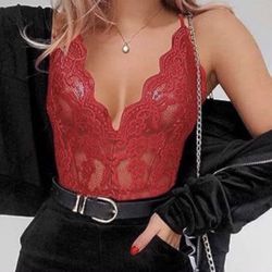 Avidlove Sexy Lace Bodysuit One Piece Lingerie for Women