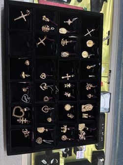 Gold-Tone Charm and Pendant Collection