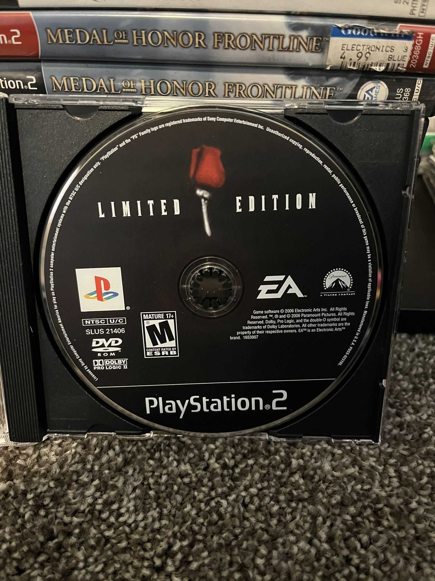 The Godfather Limited Edition PS2 - Disc Only