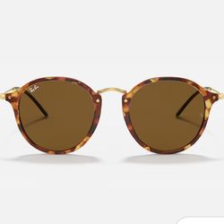 Ray-Ban. RB2447 Round Fleck read