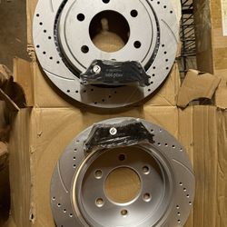 Brake Pads And Rotors (unsure Of What Vehicle)