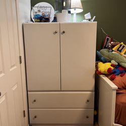 White Dresser Cabinet 