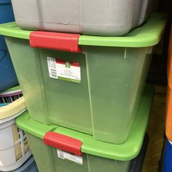 Plastic Storage Bins