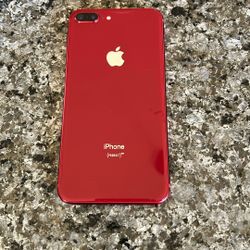 iPhone 8 Plus 64gb Red NO SIM RESTRICTIONS 