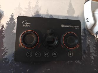 Sound Blaster GC7 AMP DAC EPOS H6PRO GAMING HEADSET 