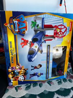 Paw patrol mini gift pack used