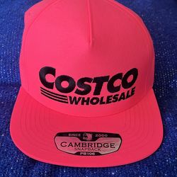 NEW>>COSTCO SnapBack Hat - Neon/Hot Pink