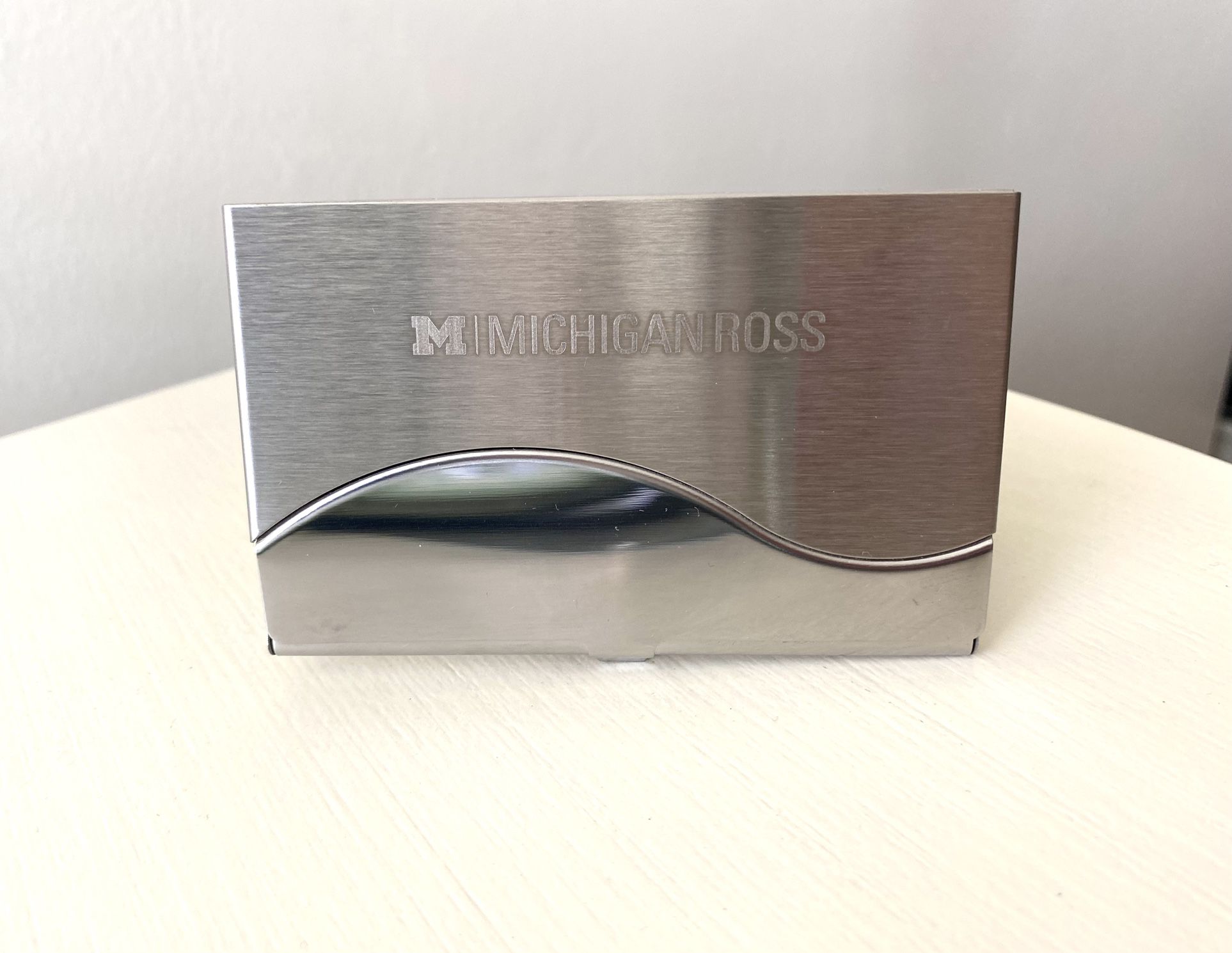 NEW University of Michigan Ross School of Business - Business Card Holder