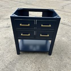 Avanity Brooks 30 in. W x 21.5 in. D Bath Vanity Cabinet Only in Navy Blue