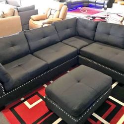 BRAND NEW! Sienna Sectional w/ Ottoman 🔸Free delivery 🚚 drop off🔸