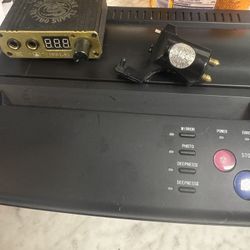 Bishop Rotary Gun Machine And Stencil Printer 
