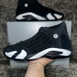 Jordan 14 Retro “Black White” Size 13m IN HAND BRAND NEW