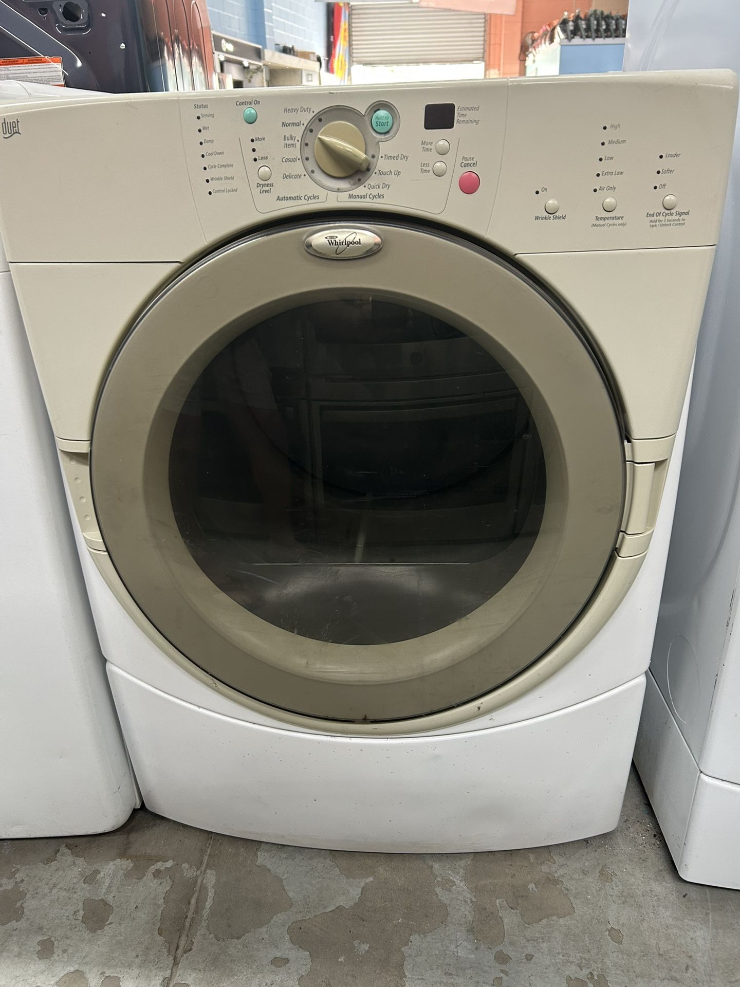 Whirlpool Electric Front Load Dryer