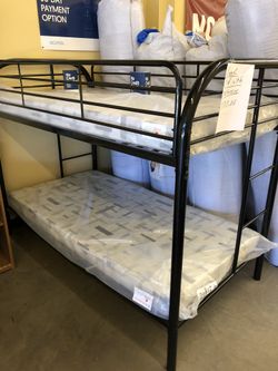 Bunk Bed with Mattresses