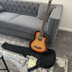 Electric Acoustic Bass Guitar 🎸 5 Songs 