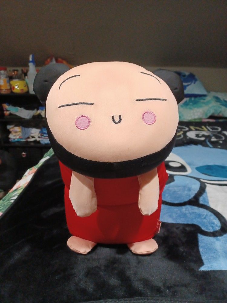 Free 17 Inch Long Pucca Bean Bag Pillow Plush