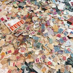 HUGE STAMP collection!!!!!!!!!!old Antique Rare