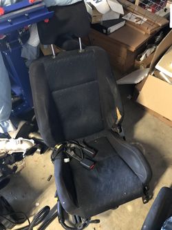 2003 Subaru Impreza Sedan WRX Front and rear seats.