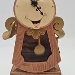 Disney Parks Cogsworth Clock Figure 