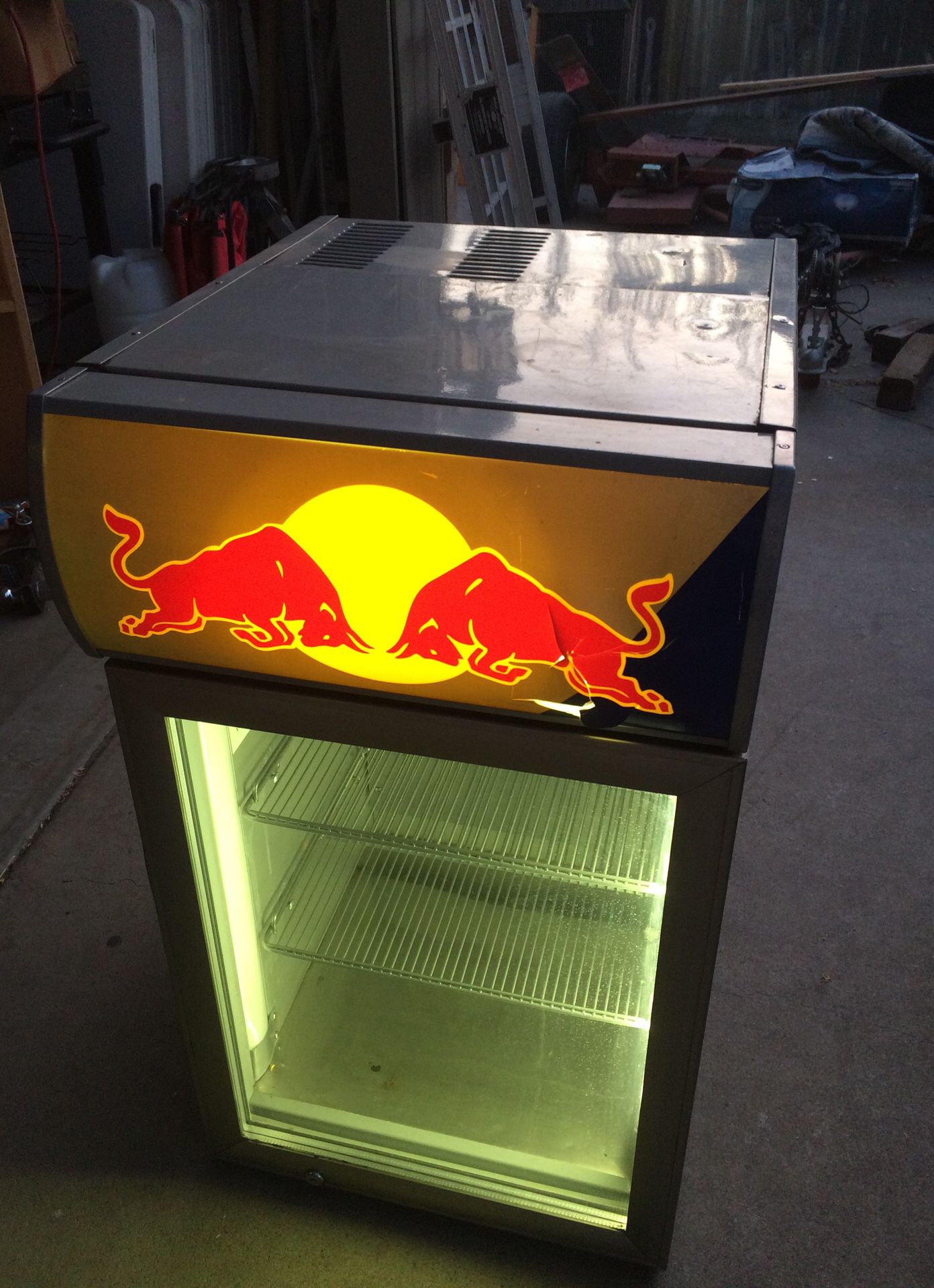 Red Bull fridge doesn’t cool