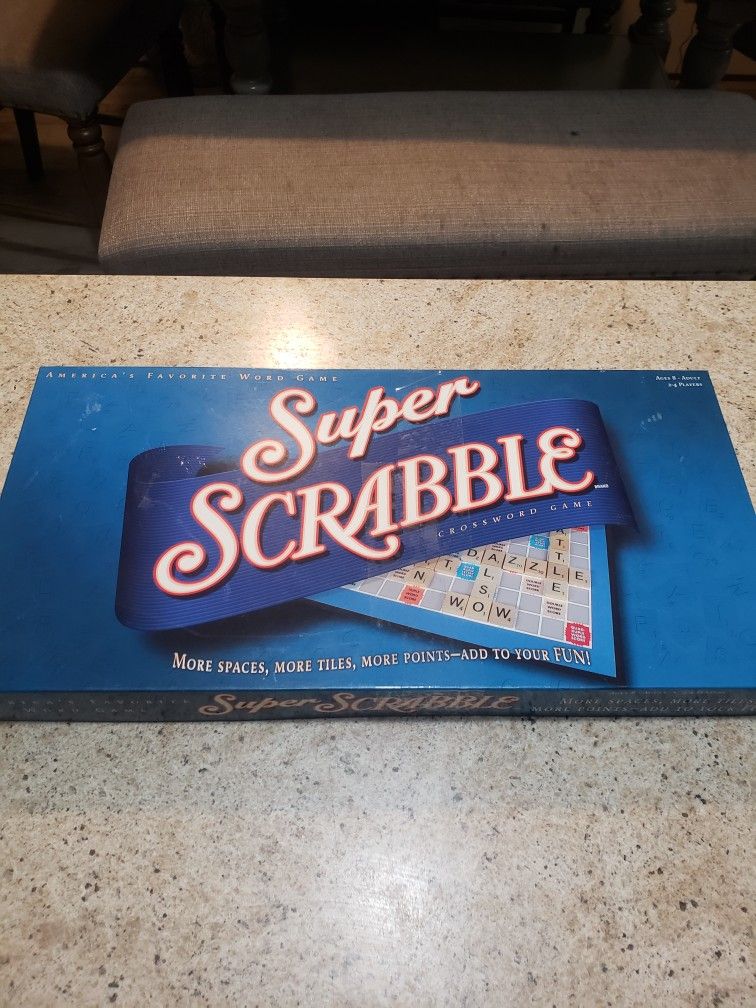 Super Scrabble Board Game 