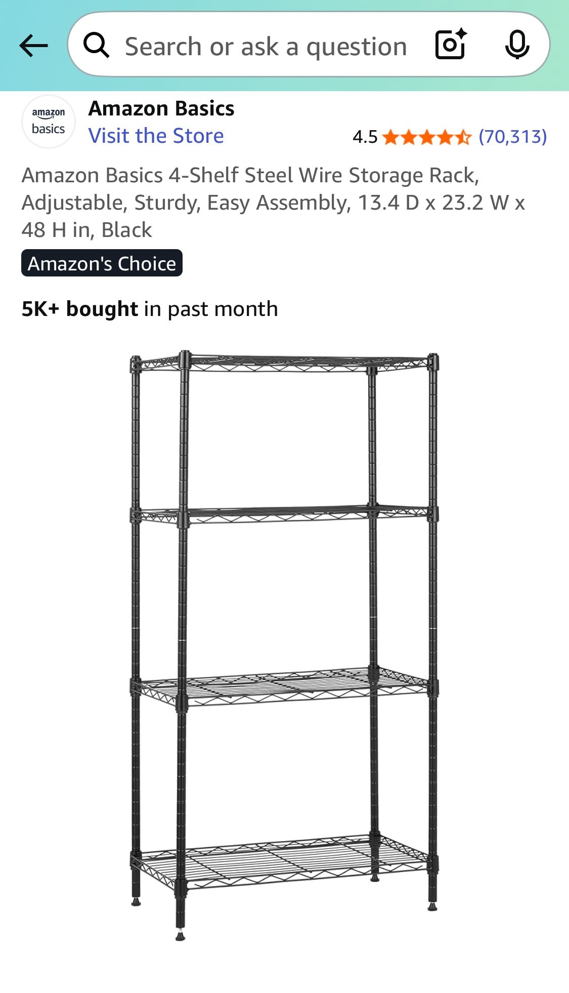 2 Storage Shelves