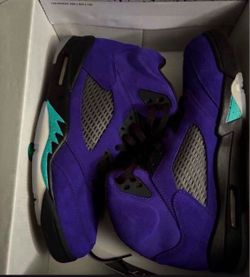 Jordan 5 alternate grape size 12