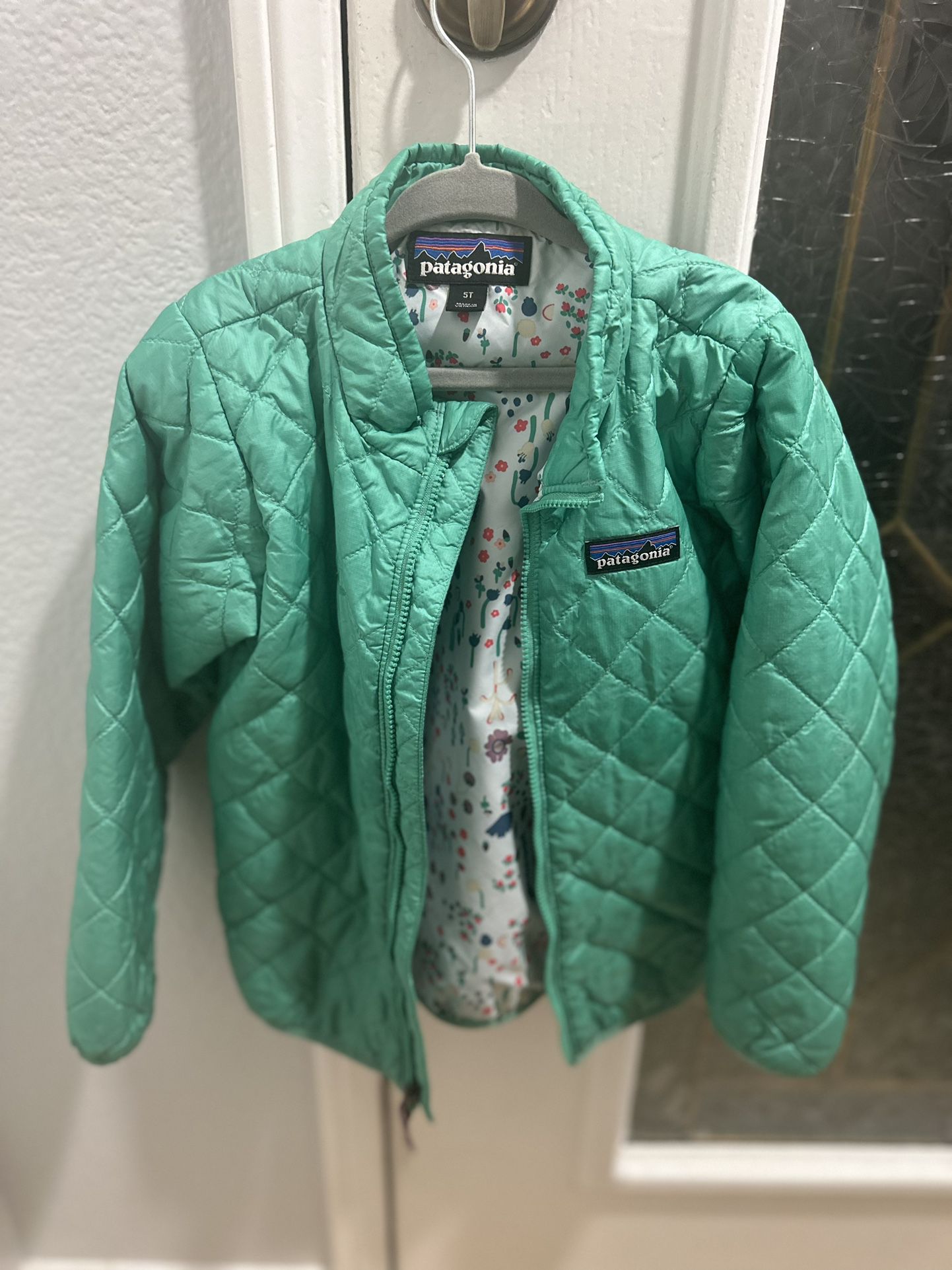 Patagonia Nano Puff - Teal Size 5T - Great Condition 