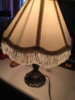 Brass vintage lamp. Green Bay Wisconsin.