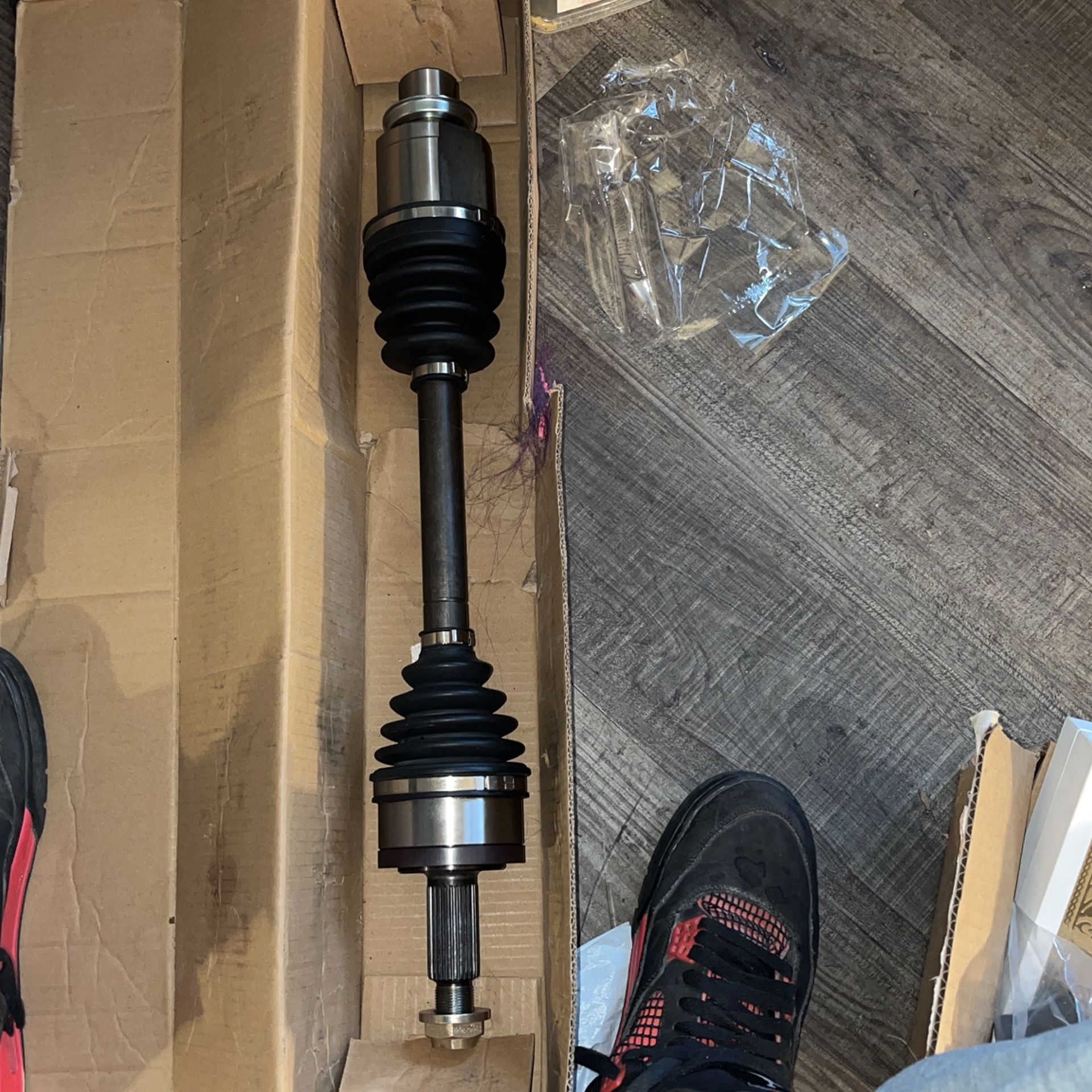 Rear End Axle For A Charger