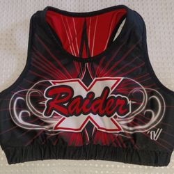 Raider Sports Bra Youth Size Large $3